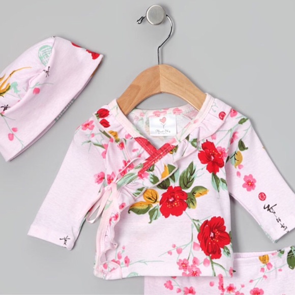 MadSky Pink Japanese Cherry blossom MadSky 3 piece set - Picture 2 of 4